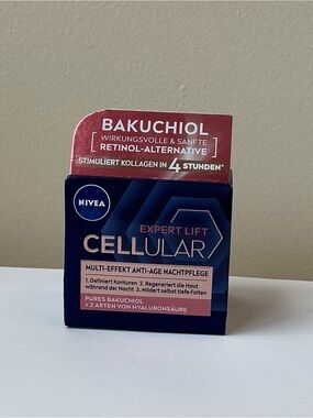 NIVEA Cellular Expert Lift Bakuchiol Anti-Age Night Cream 50ml German Version